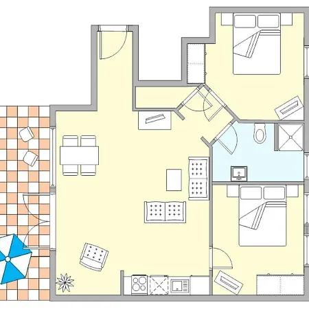 Kaiserliches Postamt 15 Apartamento Ostseebad Kühlungsborn